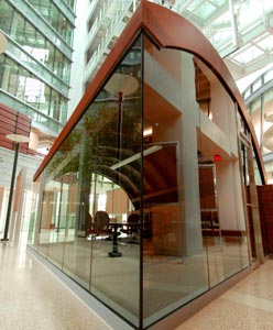 Pod within care building