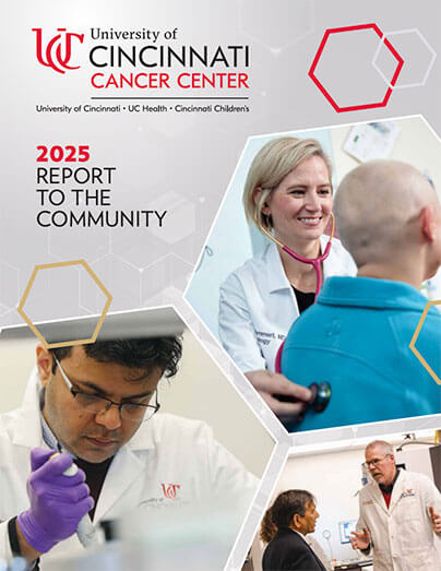 2025 University of Cincinnati Cancer Center Report to the Community
