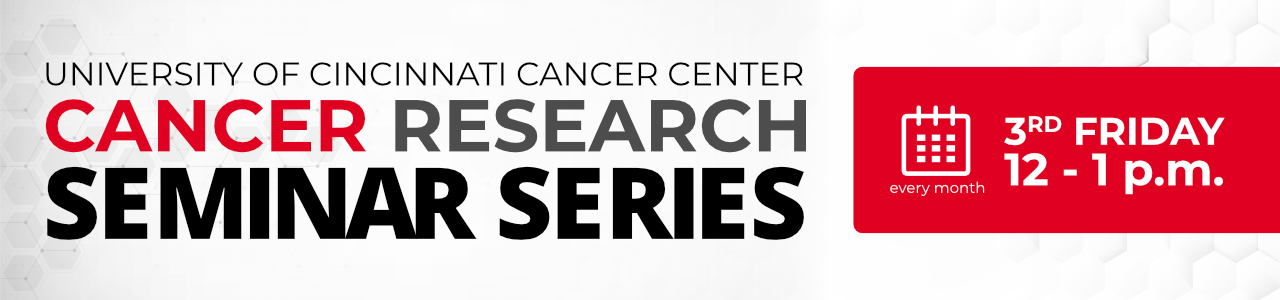 Cancer Research Seminar Series Banner Image