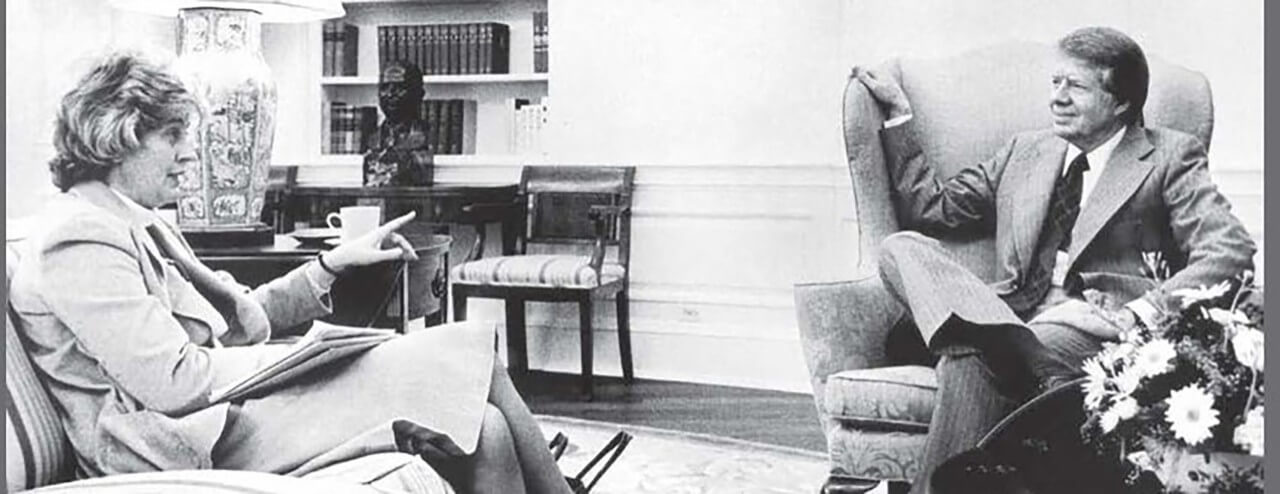 Dr. Eula Bingham with President Carter