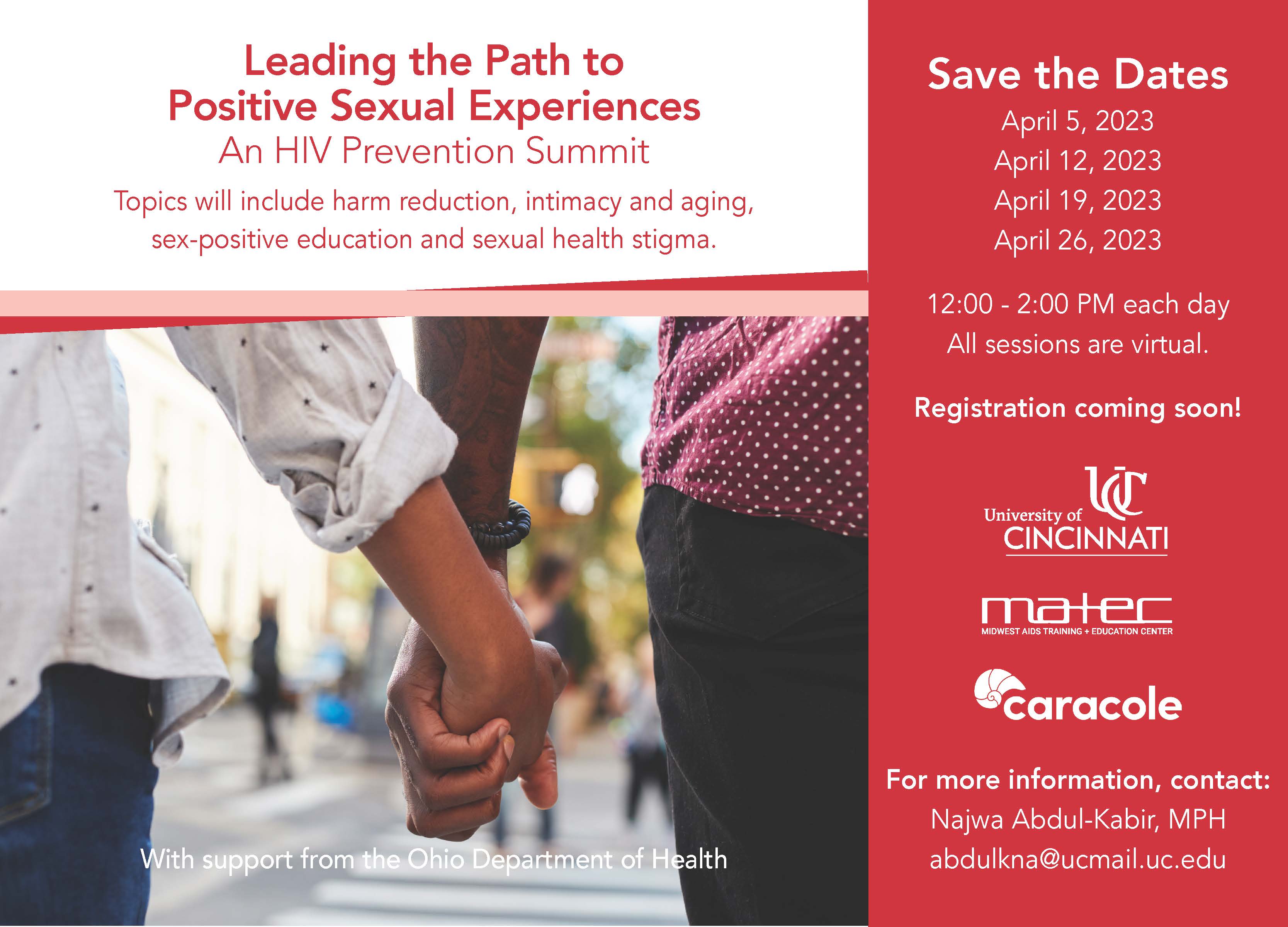 UC Prevention Summit Save the Date 2023