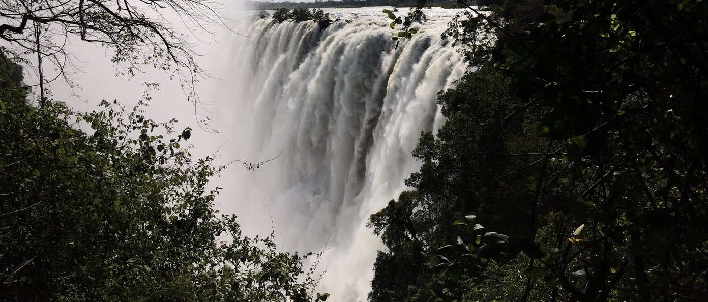 Photo of  a water fall