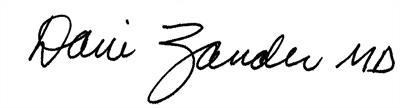 zander signature