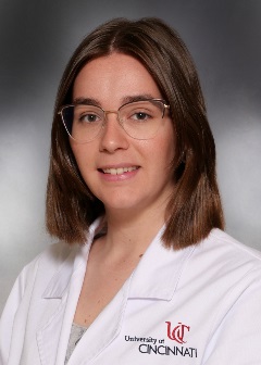 Gonzalez Manteiga Ana with UC lab coat