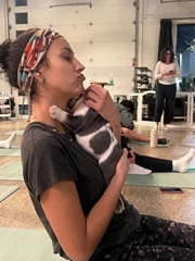 Puppy yoga